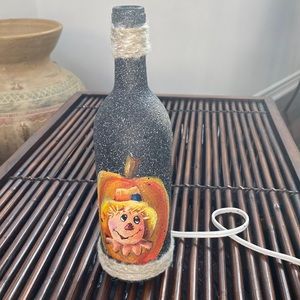 Halloween Decor Light up Wine Bottle